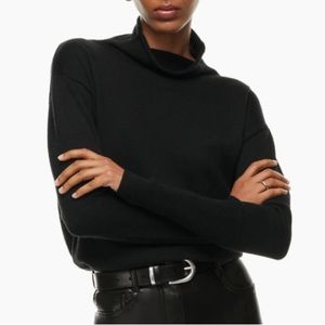 Wilfred 100% Merino Wool Cyprie Sweater XS Black